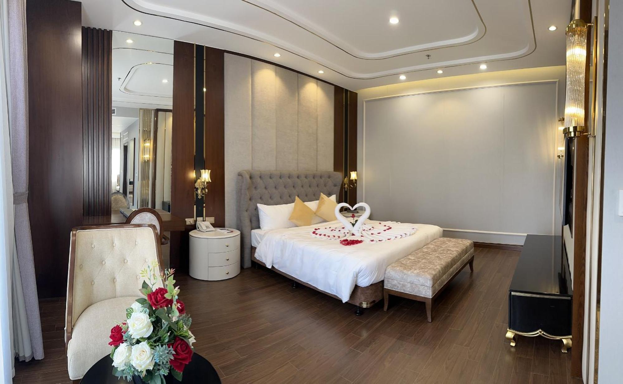 Kinh Bac Palace Hotel Bắc Ninh Exteriör bild