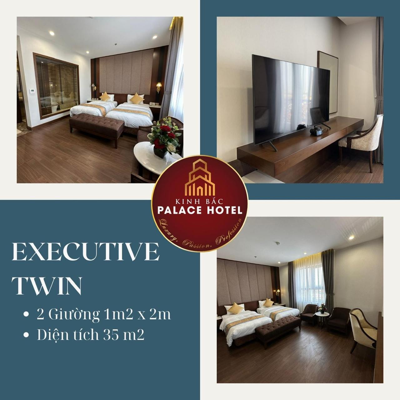 Kinh Bac Palace Hotel Bắc Ninh Exteriör bild