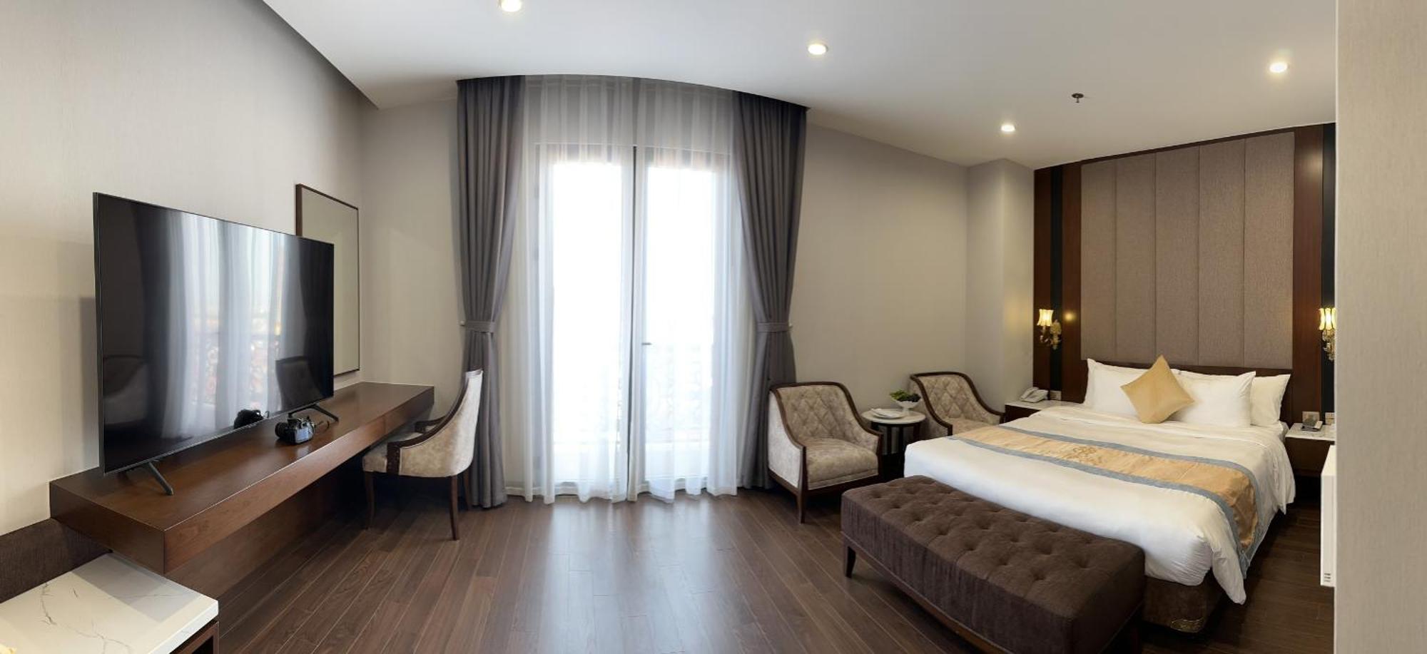 Kinh Bac Palace Hotel Bắc Ninh Exteriör bild