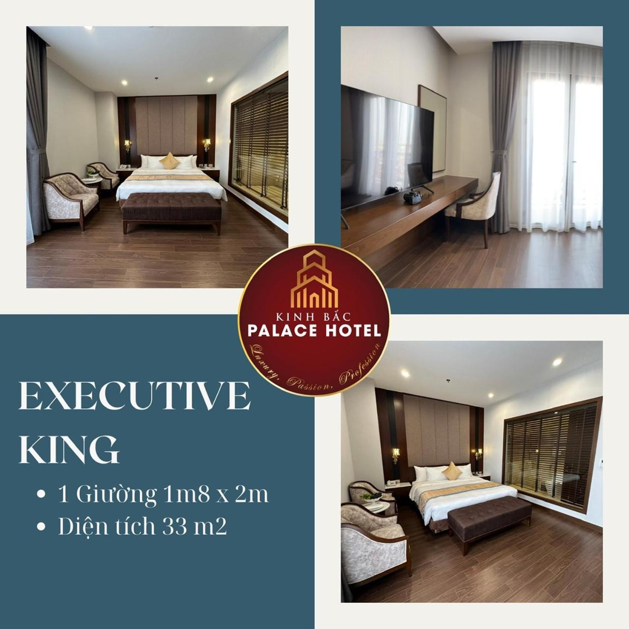 Kinh Bac Palace Hotel Bắc Ninh Exteriör bild