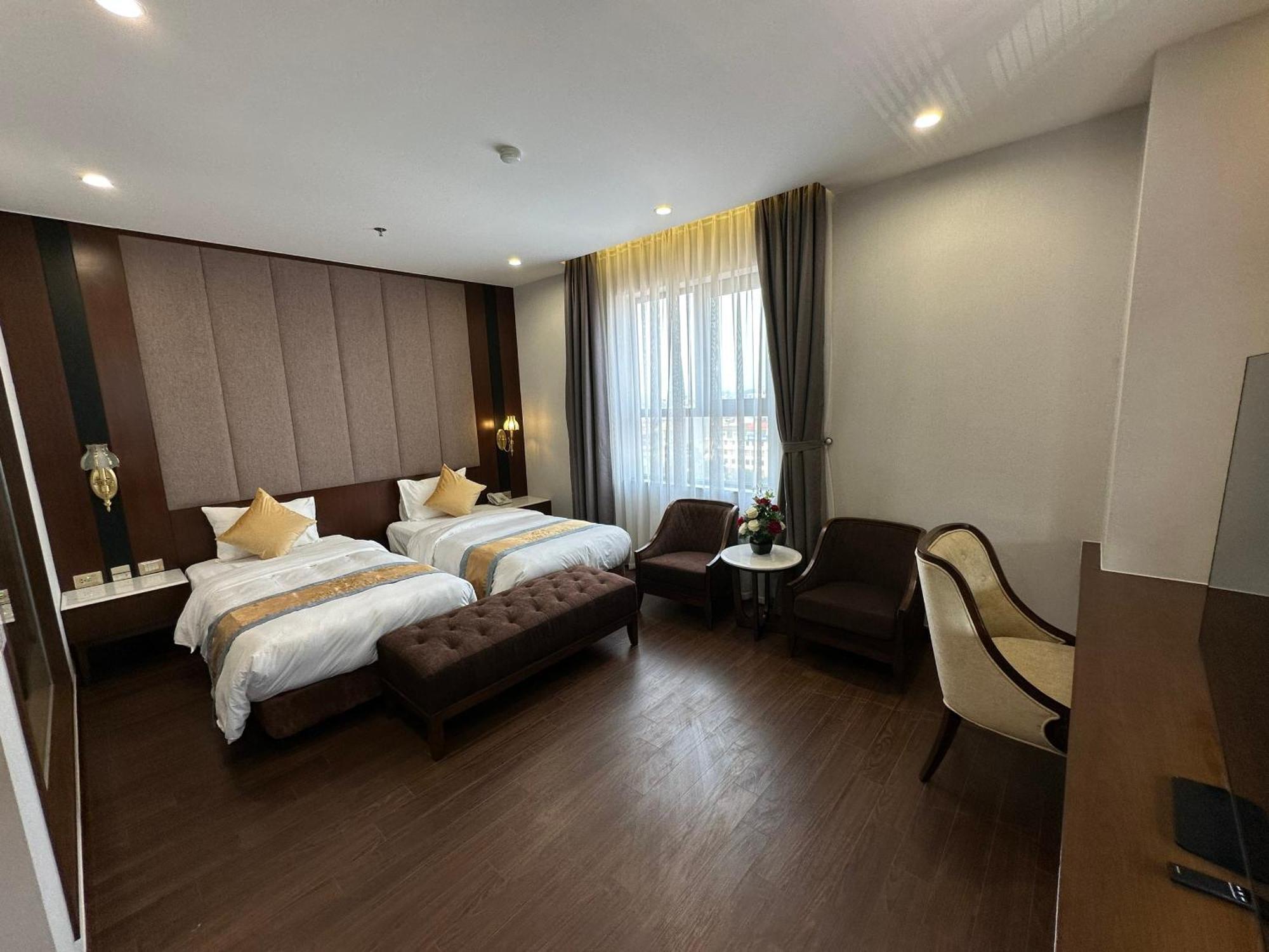 Kinh Bac Palace Hotel Bắc Ninh Exteriör bild