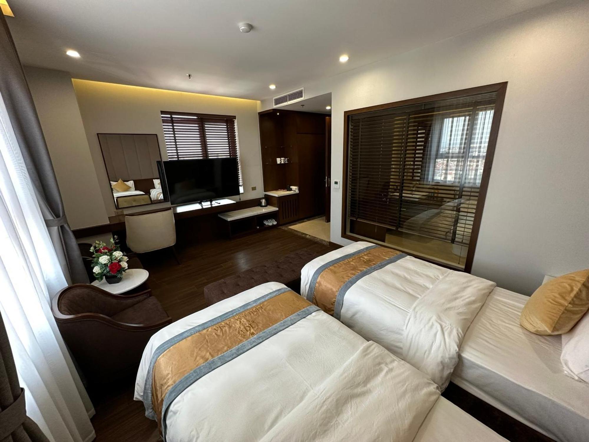 Kinh Bac Palace Hotel Bắc Ninh Exteriör bild