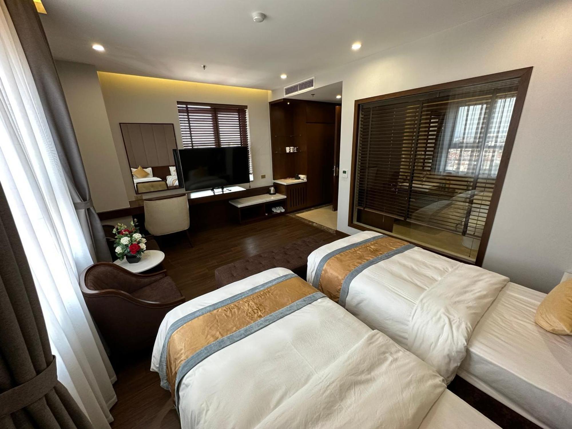 Kinh Bac Palace Hotel Bắc Ninh Exteriör bild